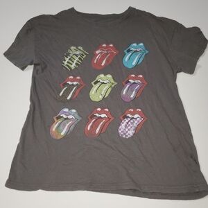 The Rolling Stones Graphic Tee Grey Medium